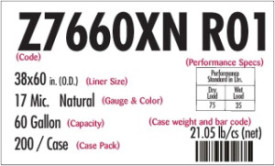Liner Label
